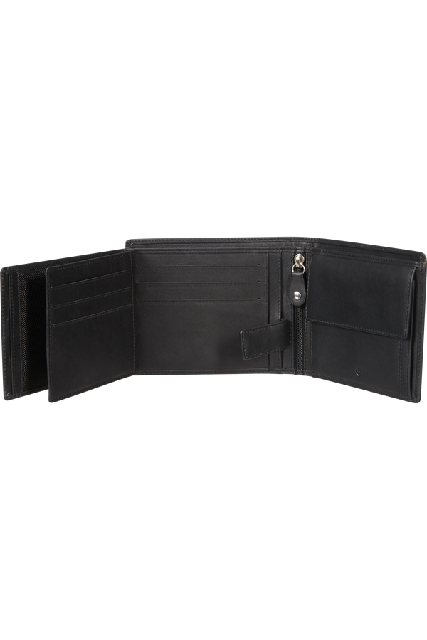 Samsonite Attack 2 Slg 037 - B 9CC+2HFL+ZIP+2C  Black