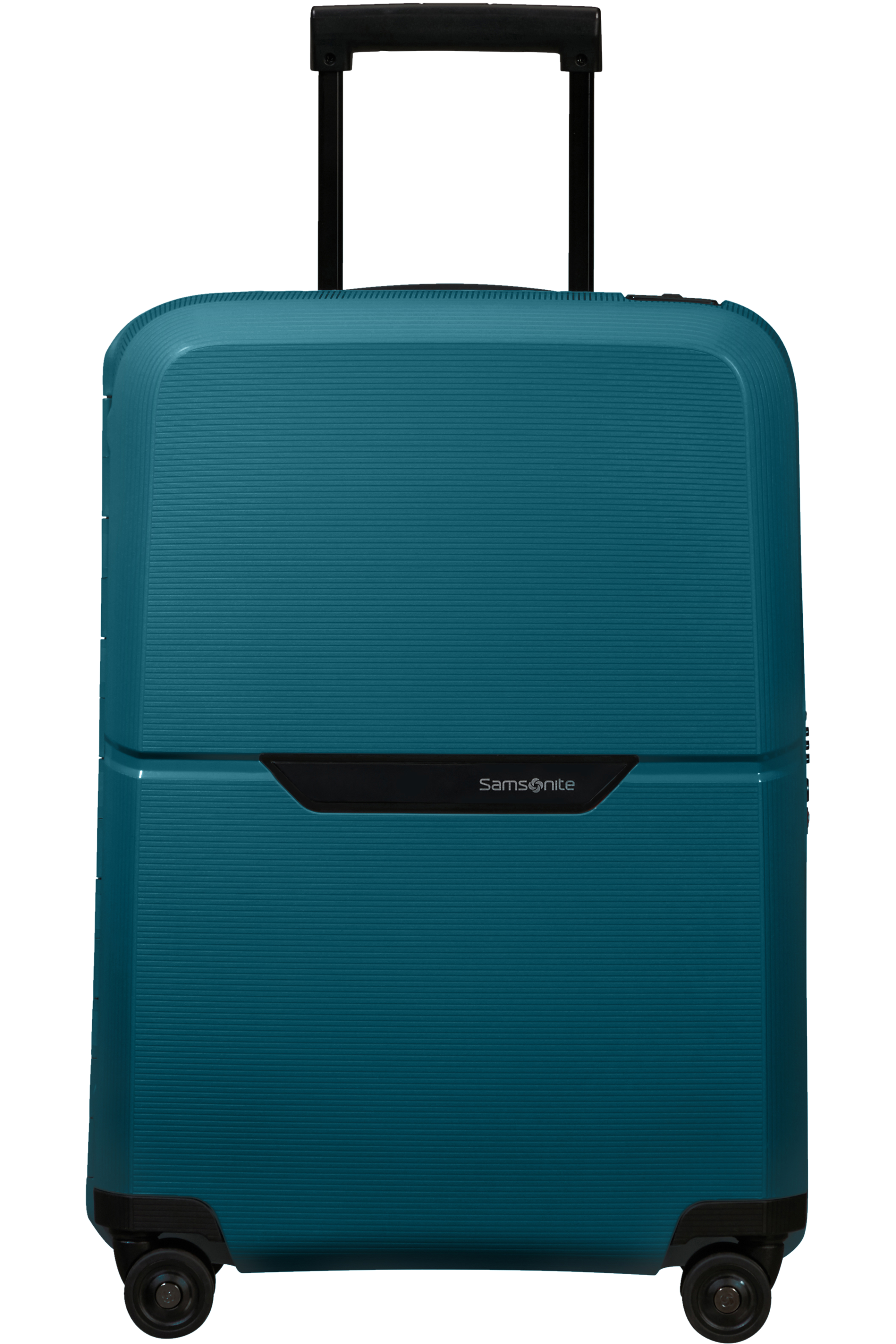 Samsonite Magnum Eco Spinner (4 Wheels) 55cm Petrol Blue