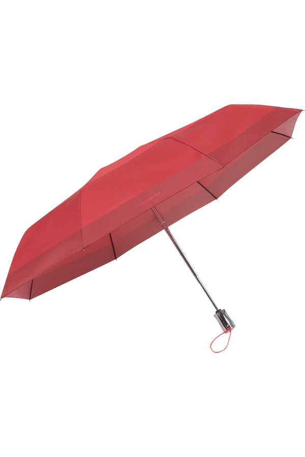 Samsonite Rain Pro 3 Sect. Auto O/C GP  Geometric Red Print