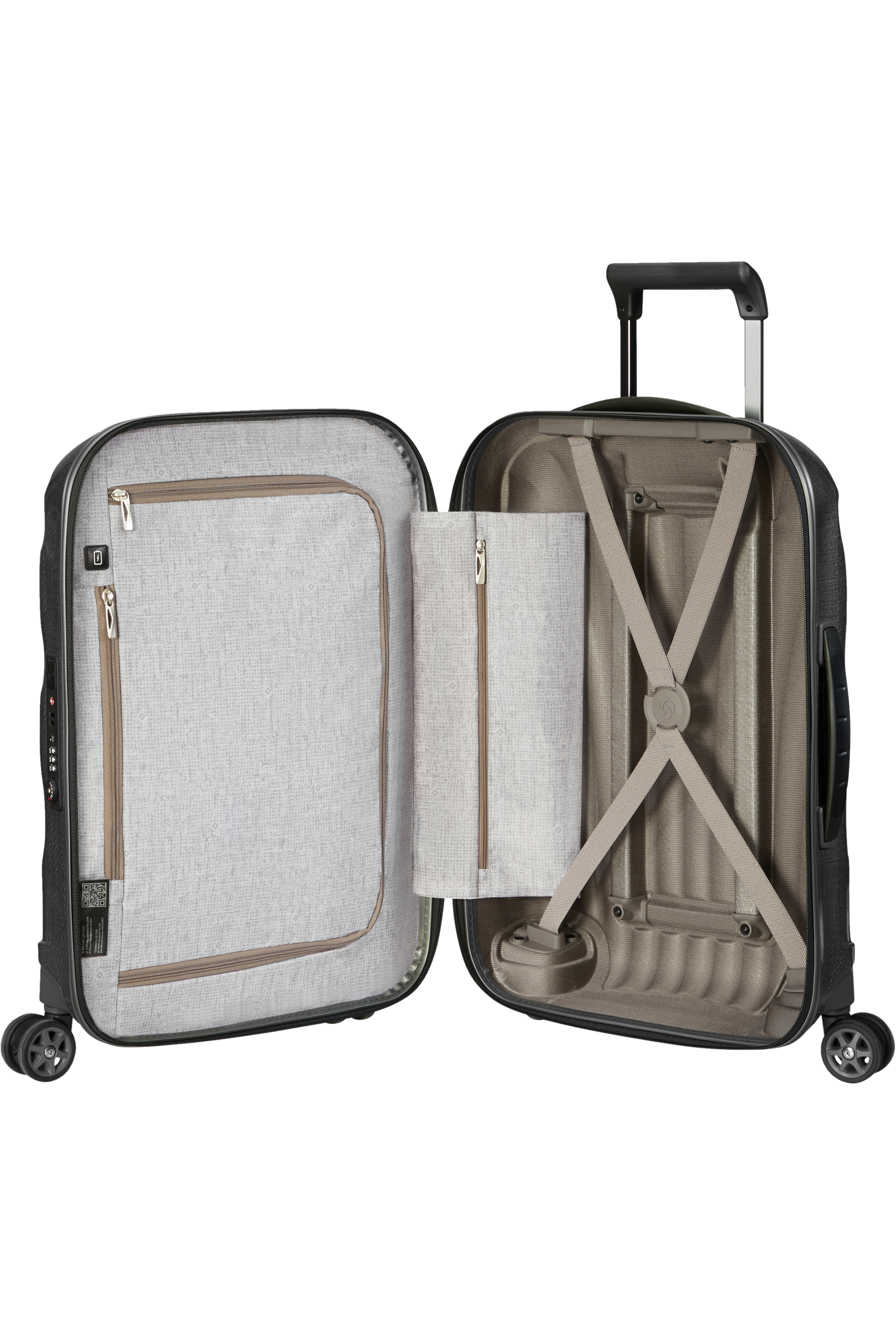 Samsonite C-Lite Spinner (4 Wheels) 55cm (20cm) Black
