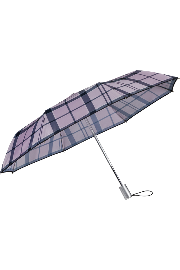 Samsonite Alu Drop S Safe 3 Sect. Auto O/C  Lavender Check