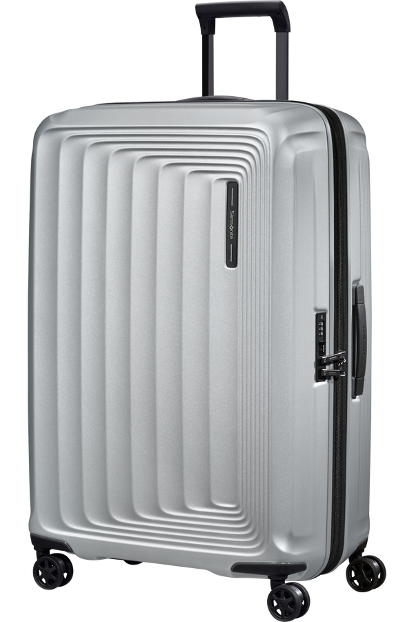 Samsonite Nuon Spinner Expandable 75cm  Matt Silver