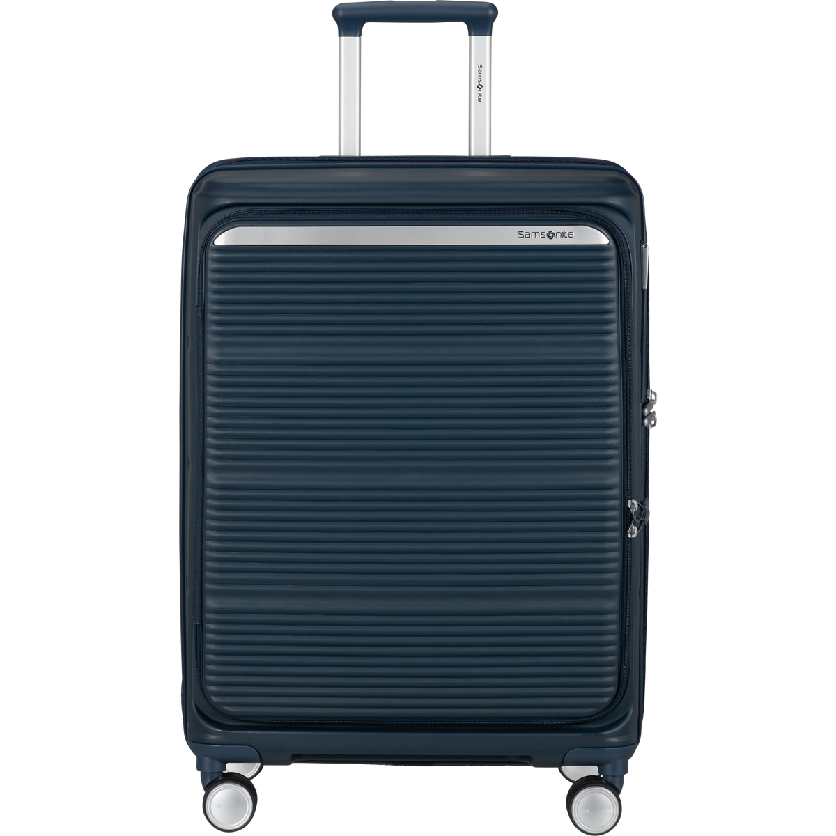 Paralux Spinner expandable (4 wheels) 67cm Blue | Samsonite UK Paralux Spinner expandable (4 wheels) 67cm Blue | Samsonite UK